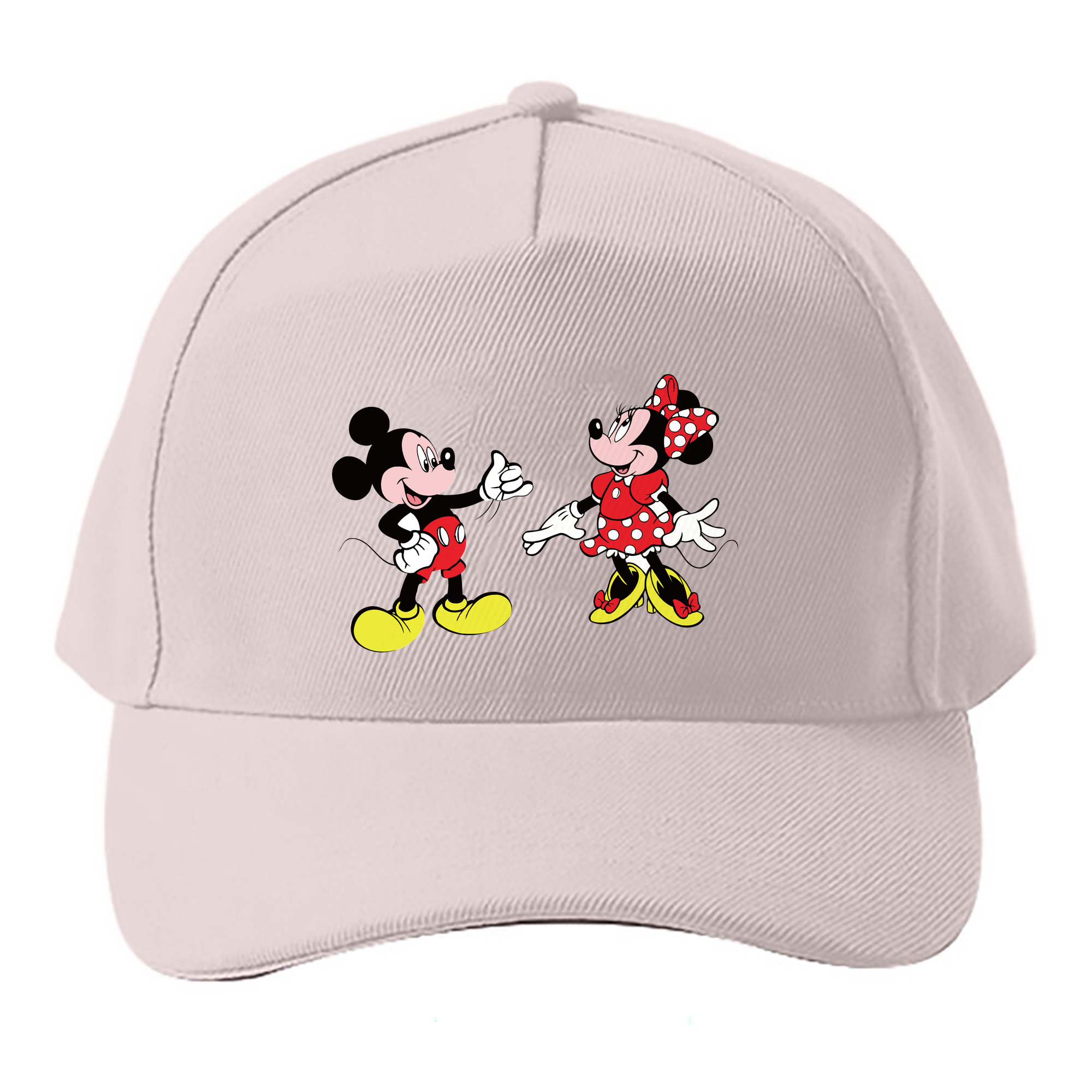 （画像用） ミッキーマウス Mickey Mouse ベースボールキャップ 綿100％ 男女兼用 帽子 スポーツ